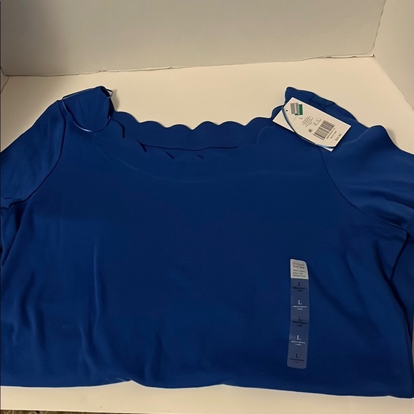 Kim Rogers Blue Blouse - Picture 5 of 5